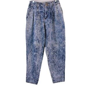 80's Acid Washed Jeans Women's Size 29 Long = 8 US